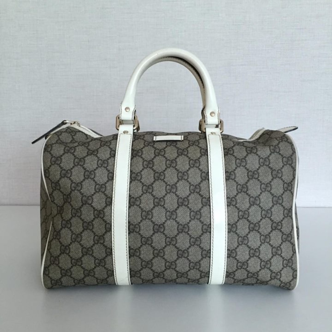 Authentic Gucci Boston Bag , Luxury, Bags & Wallets on Carousell