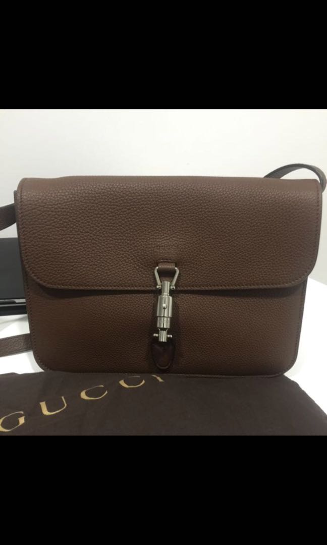 gucci jackie soft leather shoulder bag