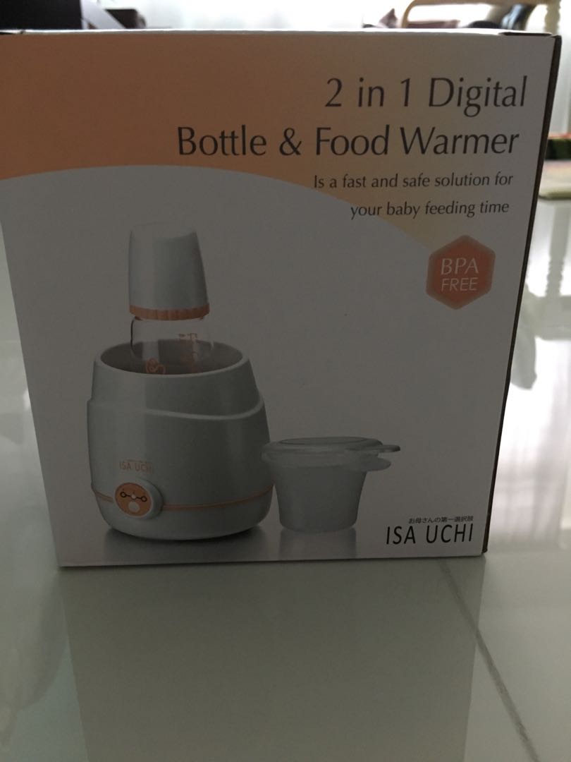 Isa Uchi 2 in 1 digital bottle&food warmer, Babies & Kids, Nursing