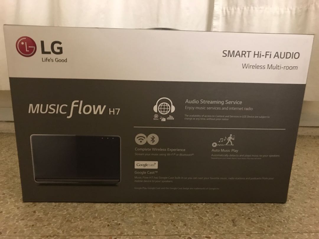 LG Music Flow H7 Audio Portable Music Players on Carousell