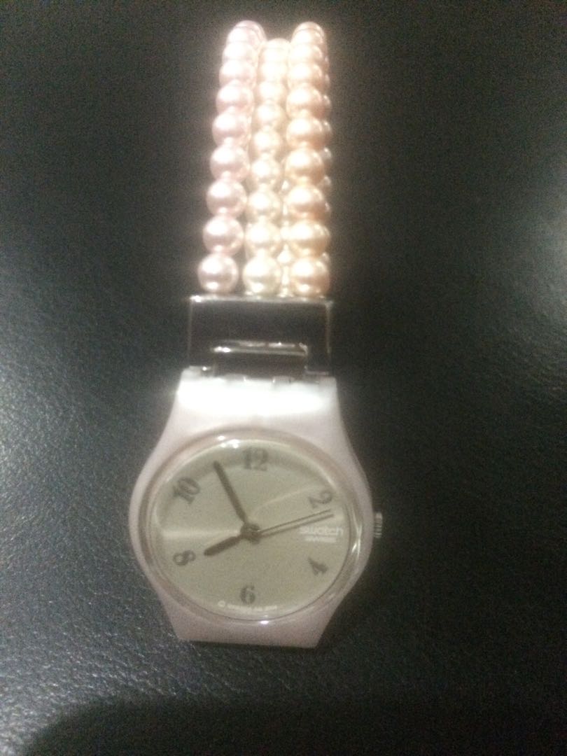 Swatch pearl bracelet watch online