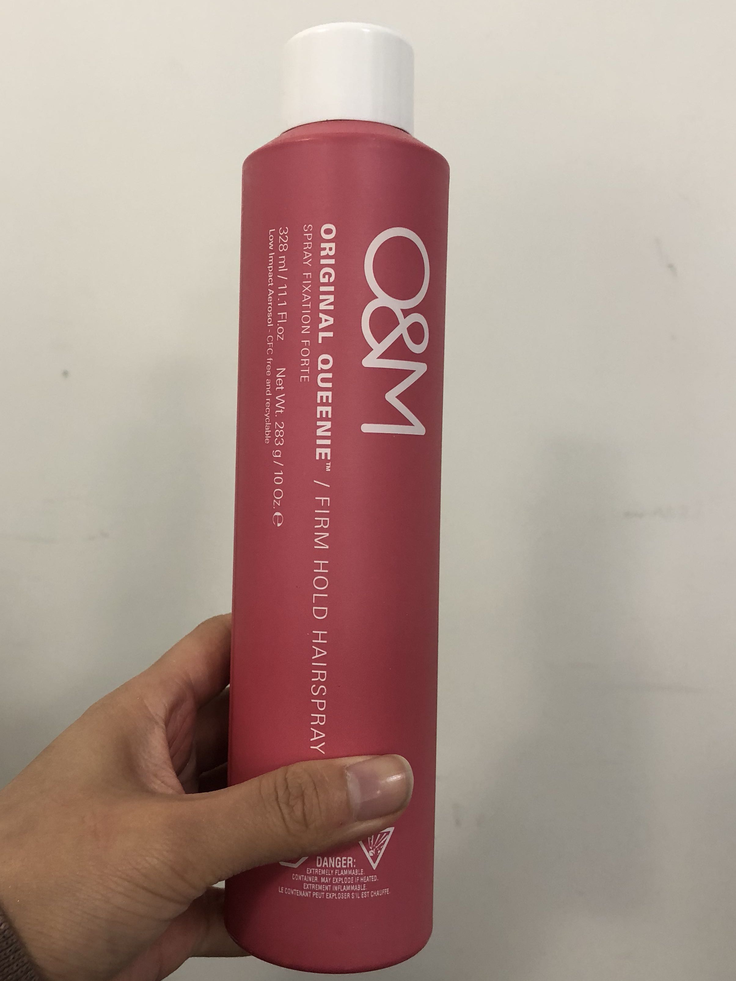 O M Firm Hold Hairspray Hair Spray 328ml Health Beauty Hair