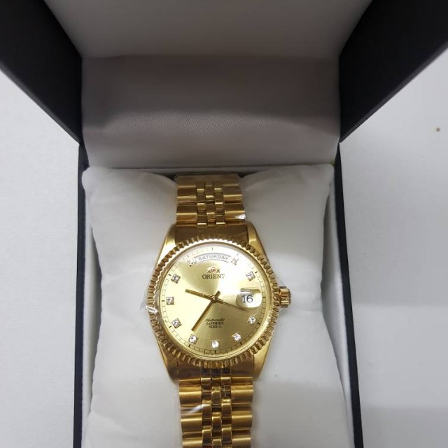 Orient President Gold watch Automatic, Luxury, Watches on Carousell