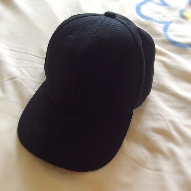 plain black cap womens