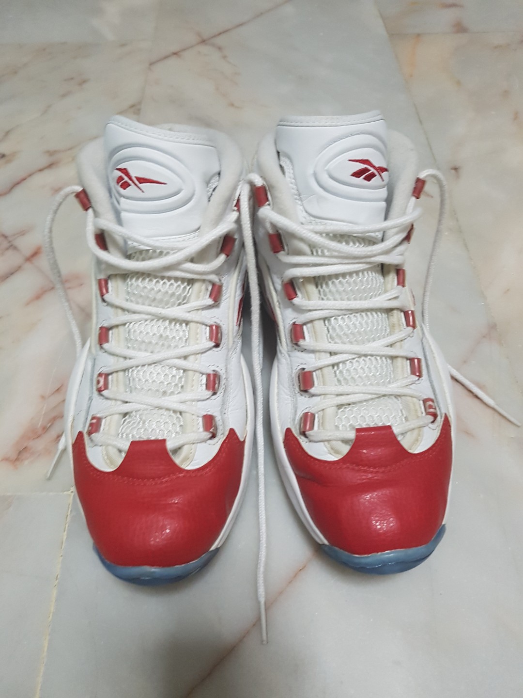 reebok question size 10