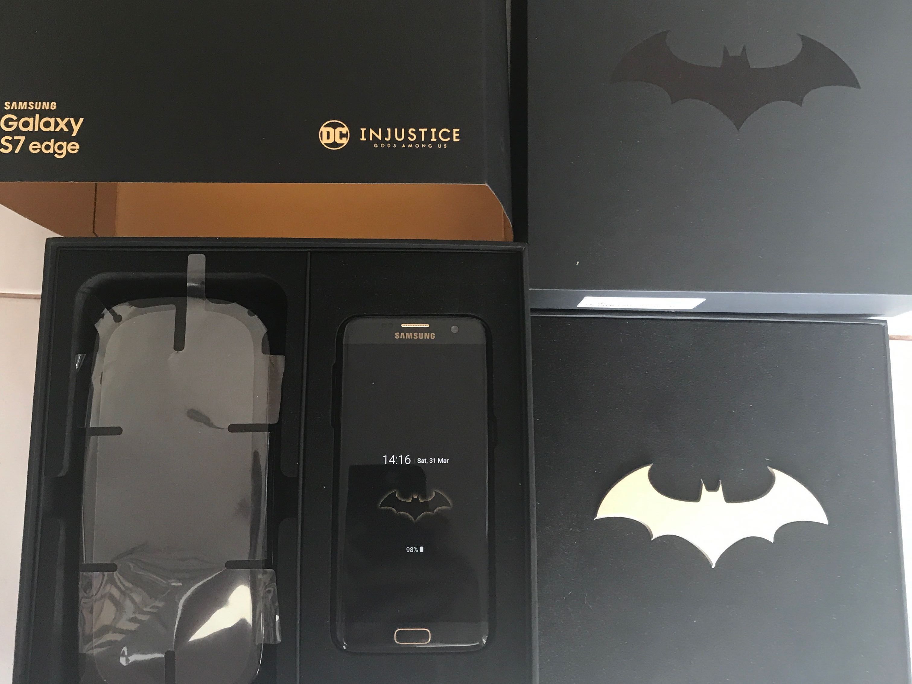 Samsung S7 Edge Batman Injustice Edition Limited, Mobile Phones & Gadgets,  Mobile Phones, Android Phones, Samsung on Carousell