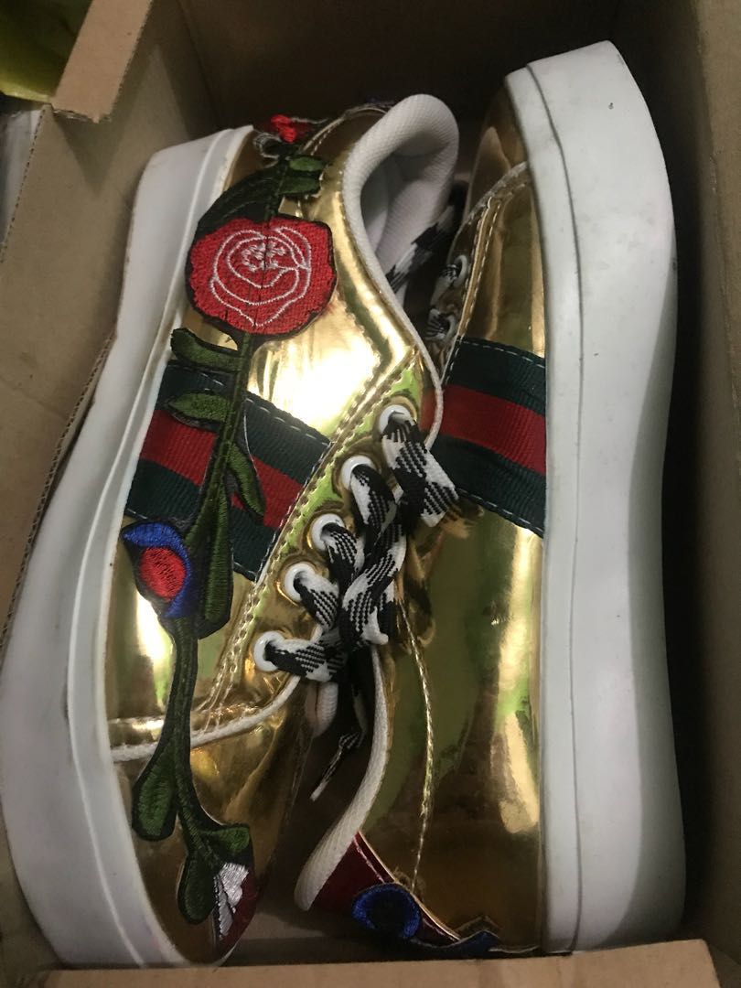 Sepatu Gucci Kw Fesyen Wanita Sepatu Di Carousell