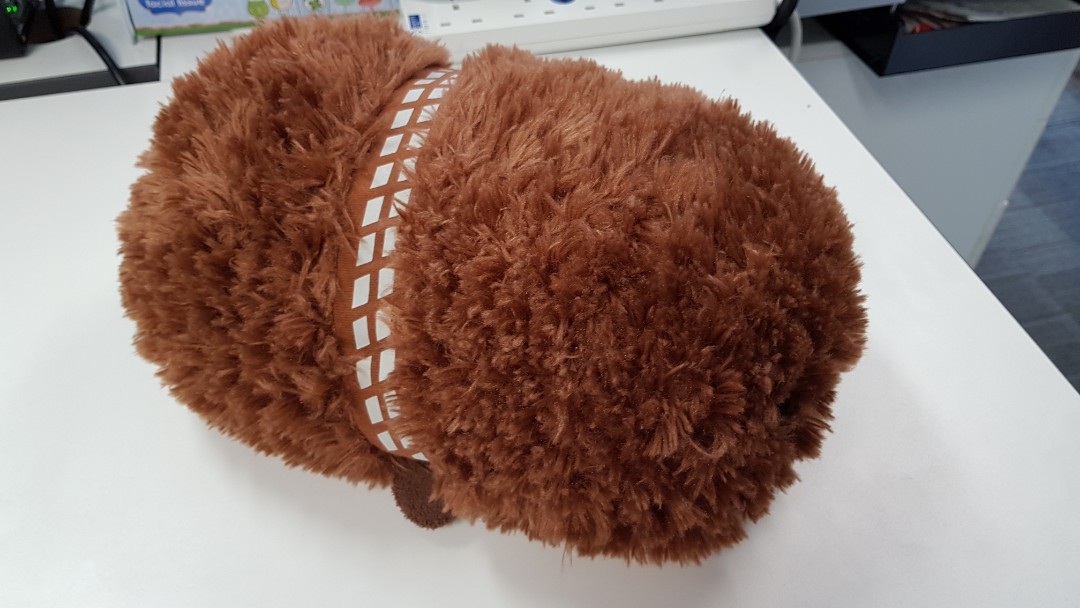 chewbacca back pillow