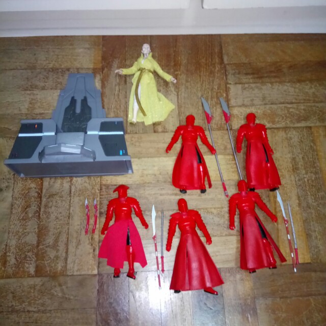 star wars black series snoke throne room