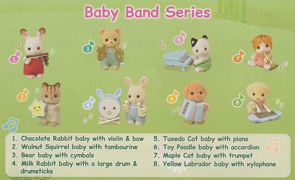 baby band sylvanian families