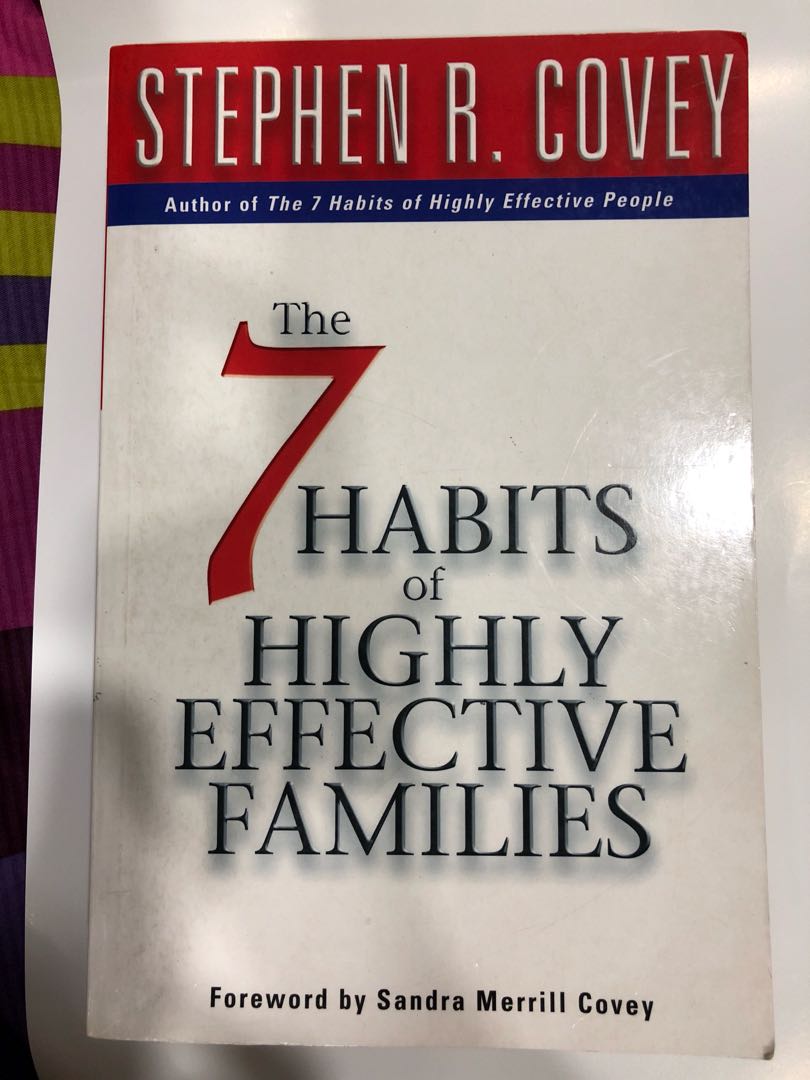 The 7 Habits Of Highly Effective Families Books Stationery