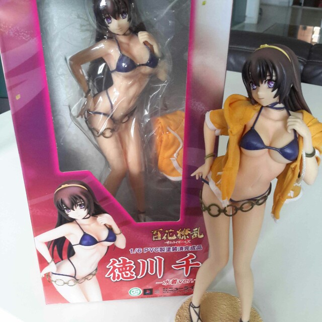 Wallpaper Tokugawa Sen Swimsuit Version Hyakka Ryouran Samurai Girls For Android