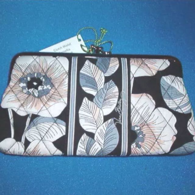 Vera bradley clutch wallet top