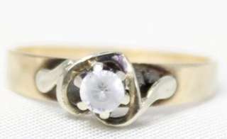 9 Carat Yellow Gold Solitaire Ring