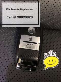 Kia Remote control Duplication