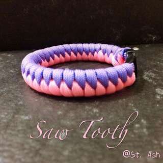 Paracord Bracelet - Saw Tooth