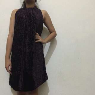 Mango Velvet Dress