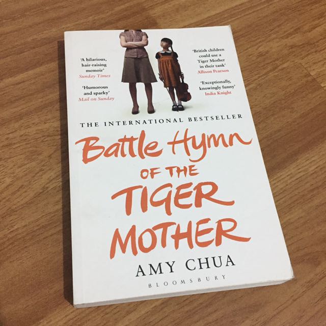 Amy Chua Battle Hymn Of The Tiger Mother Books Stationery