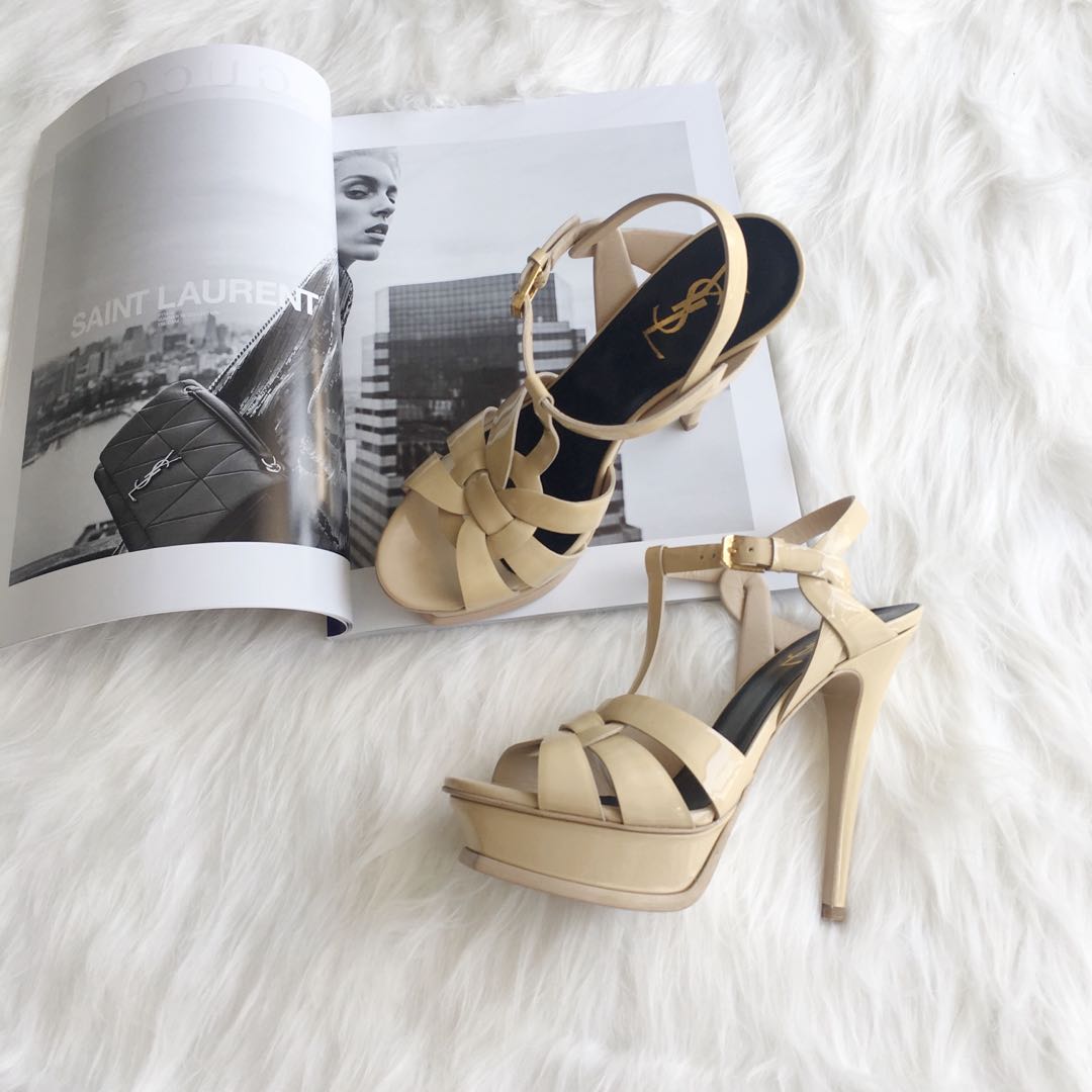Ysl nude hotsell heels