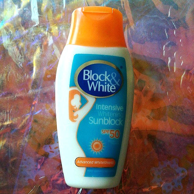 sunblock lotion