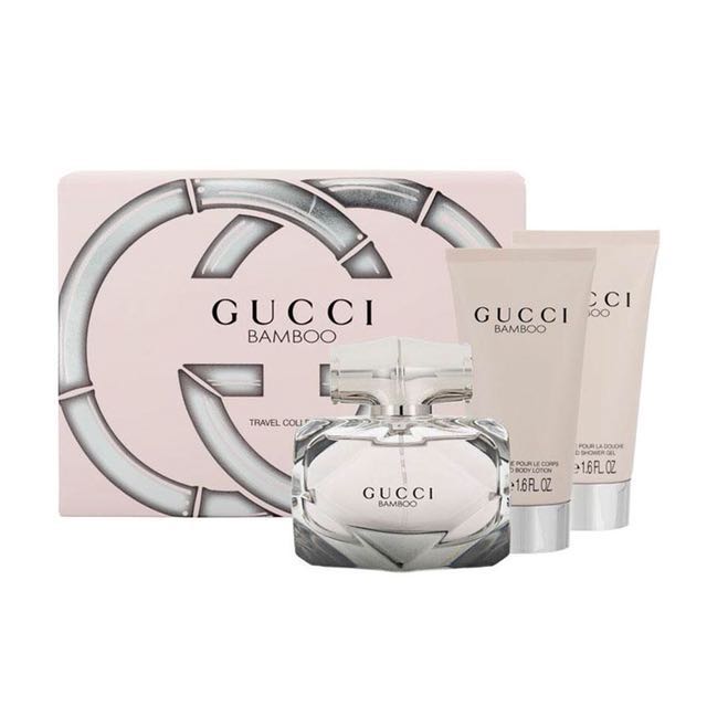 gucci bamboo travel collection