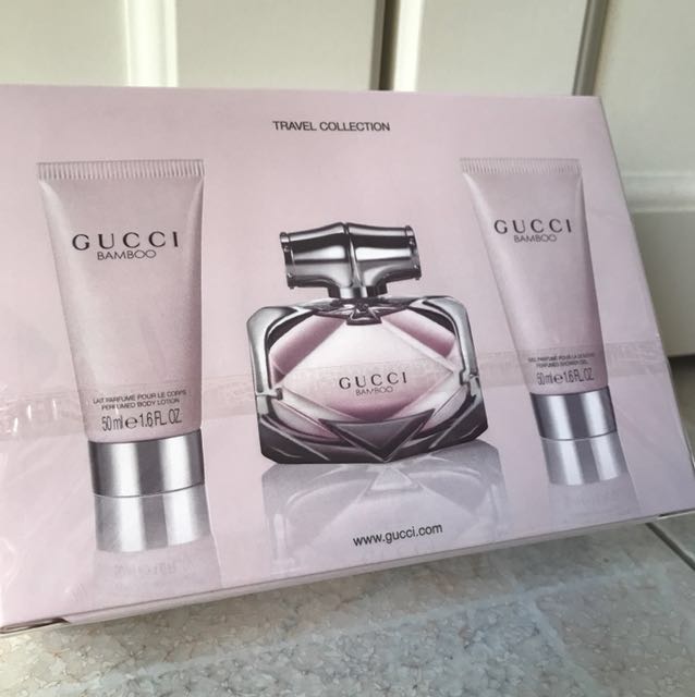Gucci bamboo discount travel collection