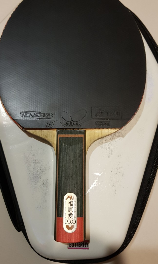 Bat Ping Pong Racket Butterfly Fukuhara Ai Pro ZLF FL,ST Blade Table Tennis 