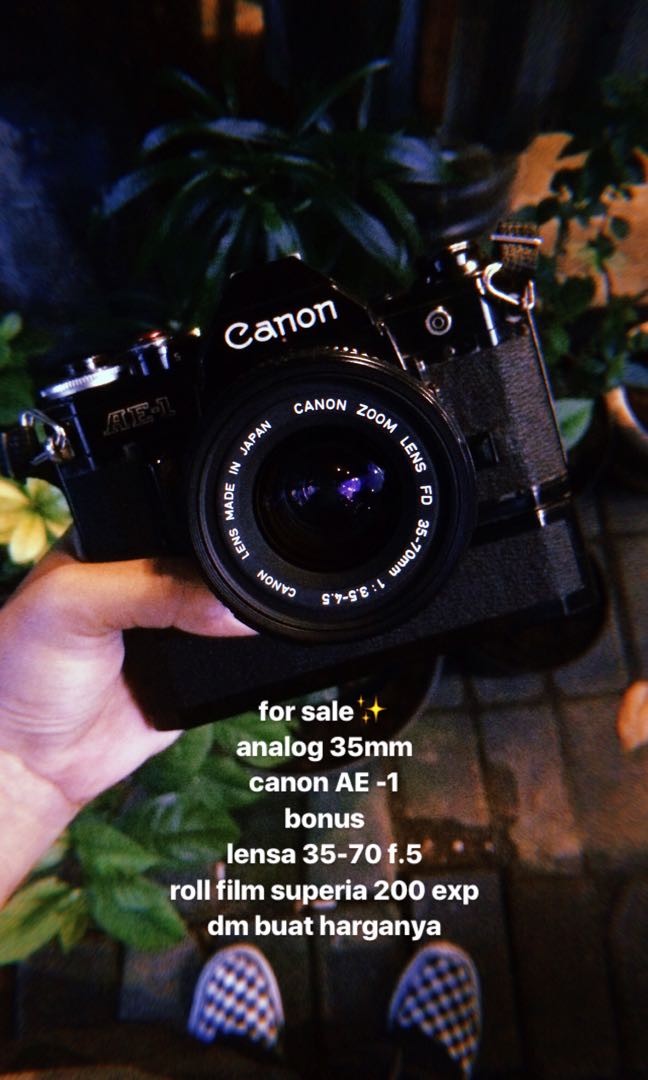 canon ae 1 analog
