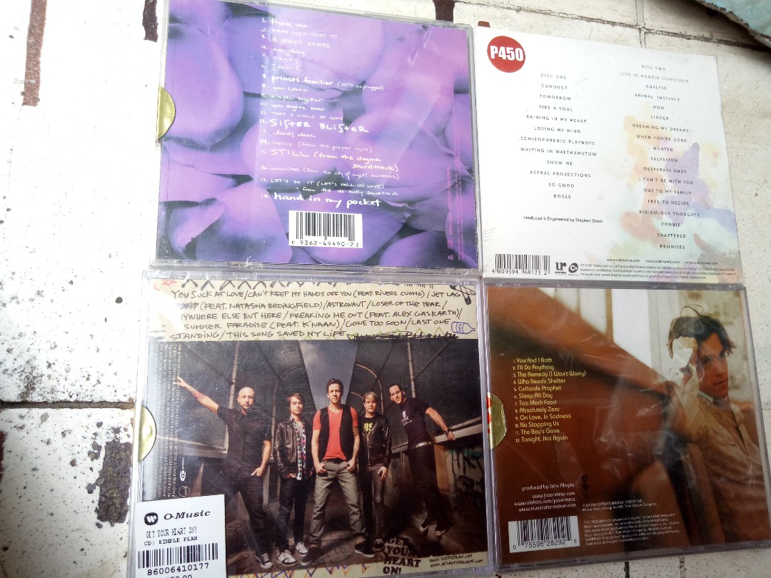 Collectible Cds (Category: CDs & DVDs) located in Quezon City. Submitted by primolevi (Listing ID 163228861, Image 2). Description: All cds are sealed and original Price Range: Alanis Greatest Hits (SOLD) 1 owner copy sealed SOLD) Cranberries CD+DVD SOLD) Simple Plan SOLD Jason Mraz (SOLD) Greatest hits CARS (SOLD) Red Hot Chili SOLD) Taken by CArS (SOLD) Best of Goo Goo Dolls (SOLD) My Chemical Romance (SOLD) Deftones 250 Nickle Back Greatest Hi