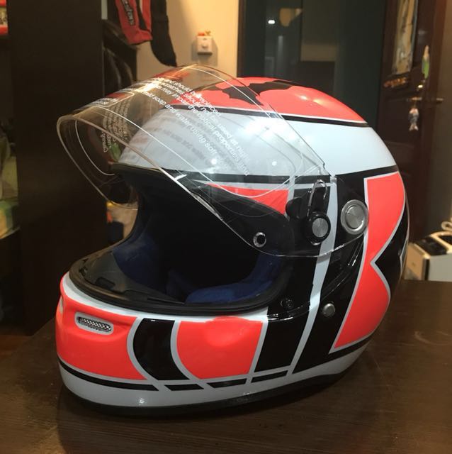 CRG racing helmet, Motorcycles, Motorcycle Apparel on Carousell