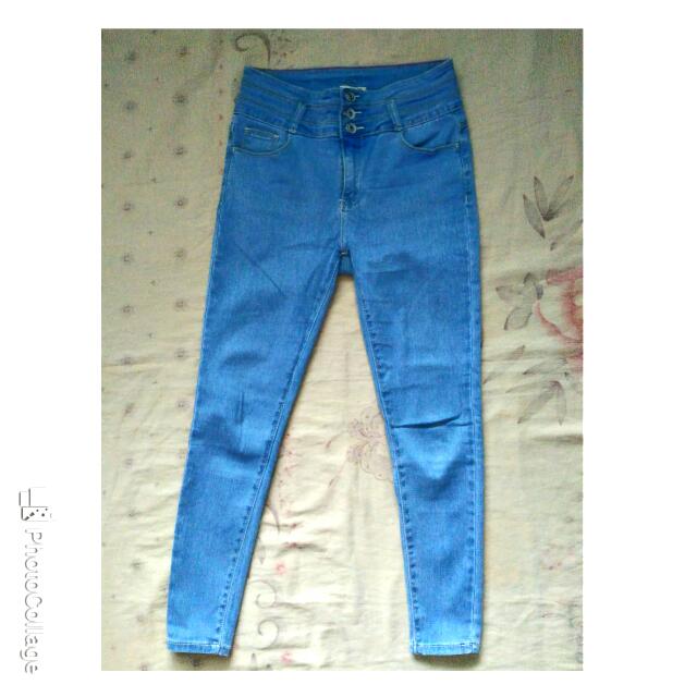 high waist jeans 46
