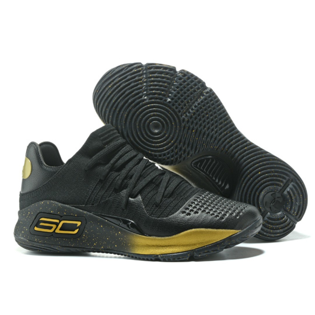 Curry 4 lowcut Basketball Shoes, Men's 