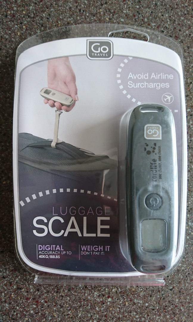 go travel digital luggage weighing scale