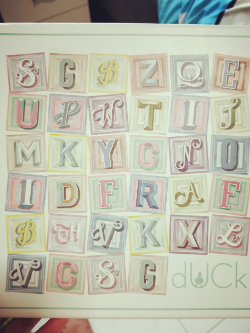 Duck alphabet scarves clearance