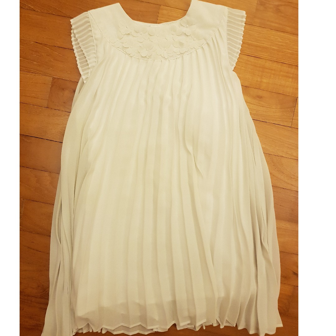 mamas and papas white dress