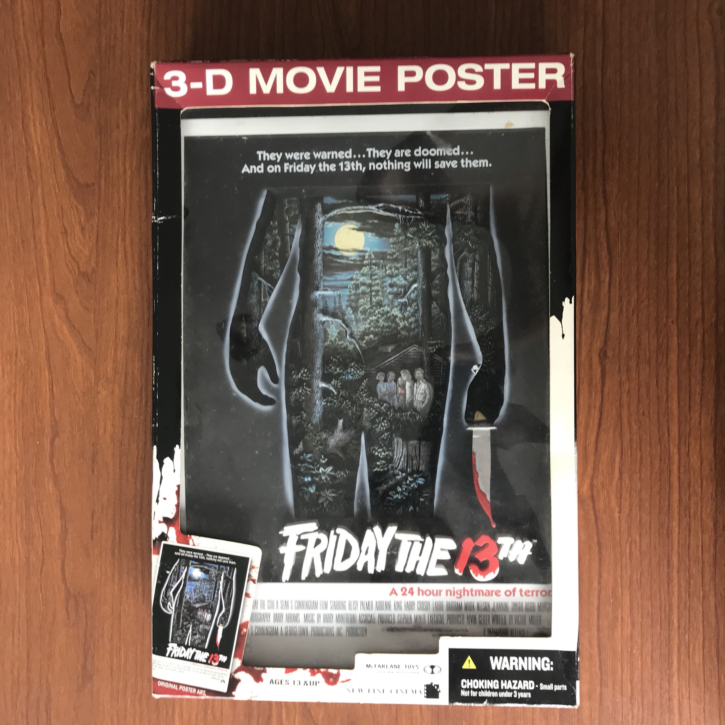 Friday The 13th 3d Movie Poster Toys Games Bricks Figurines