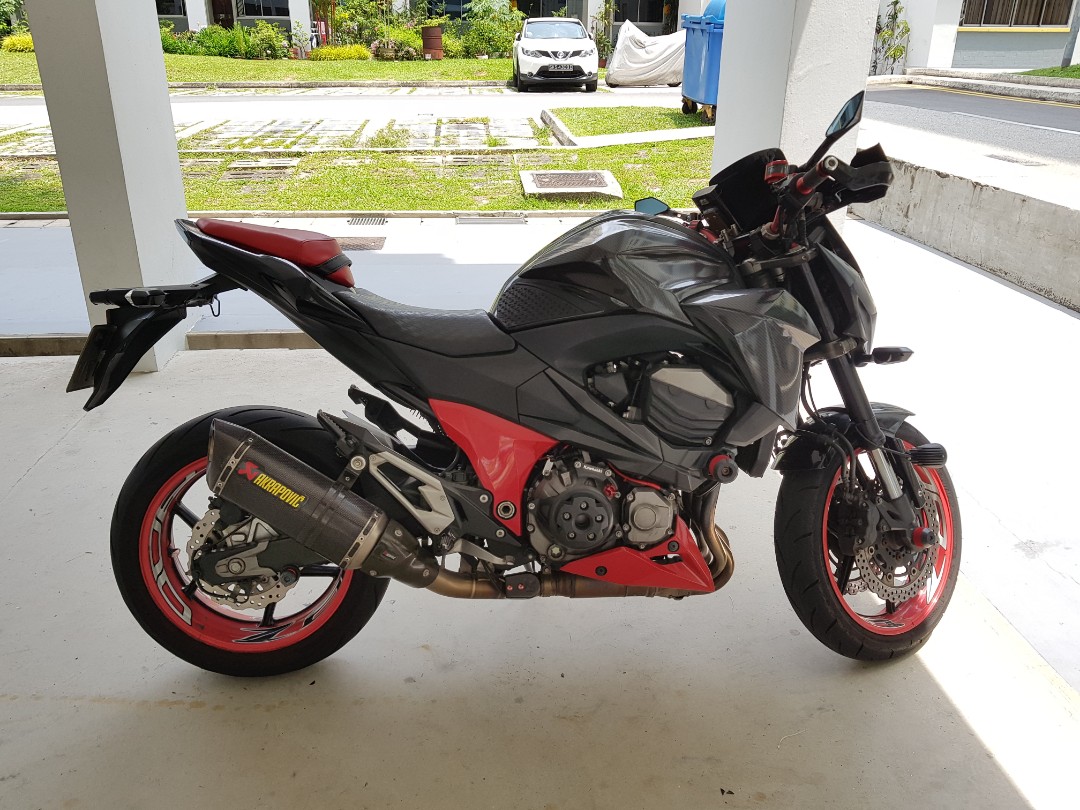 z900 ground clearance