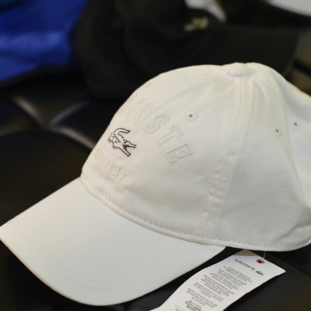 Lacoste Fair Play Cap White Brand New Men s Fashion Watches