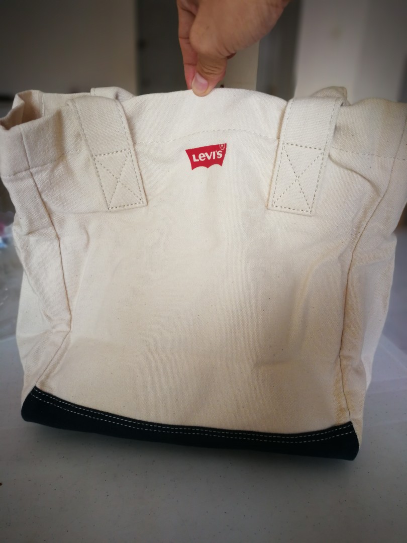 levi's canvas tote bag