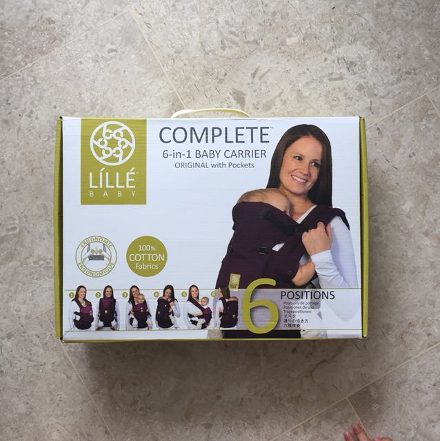 lille 6 in 1 baby carrier
