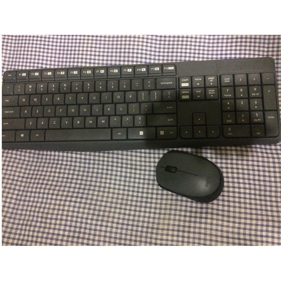 Logitech MK235 Wireless Keyboard And Mouse Combo - Feel The New Technology
