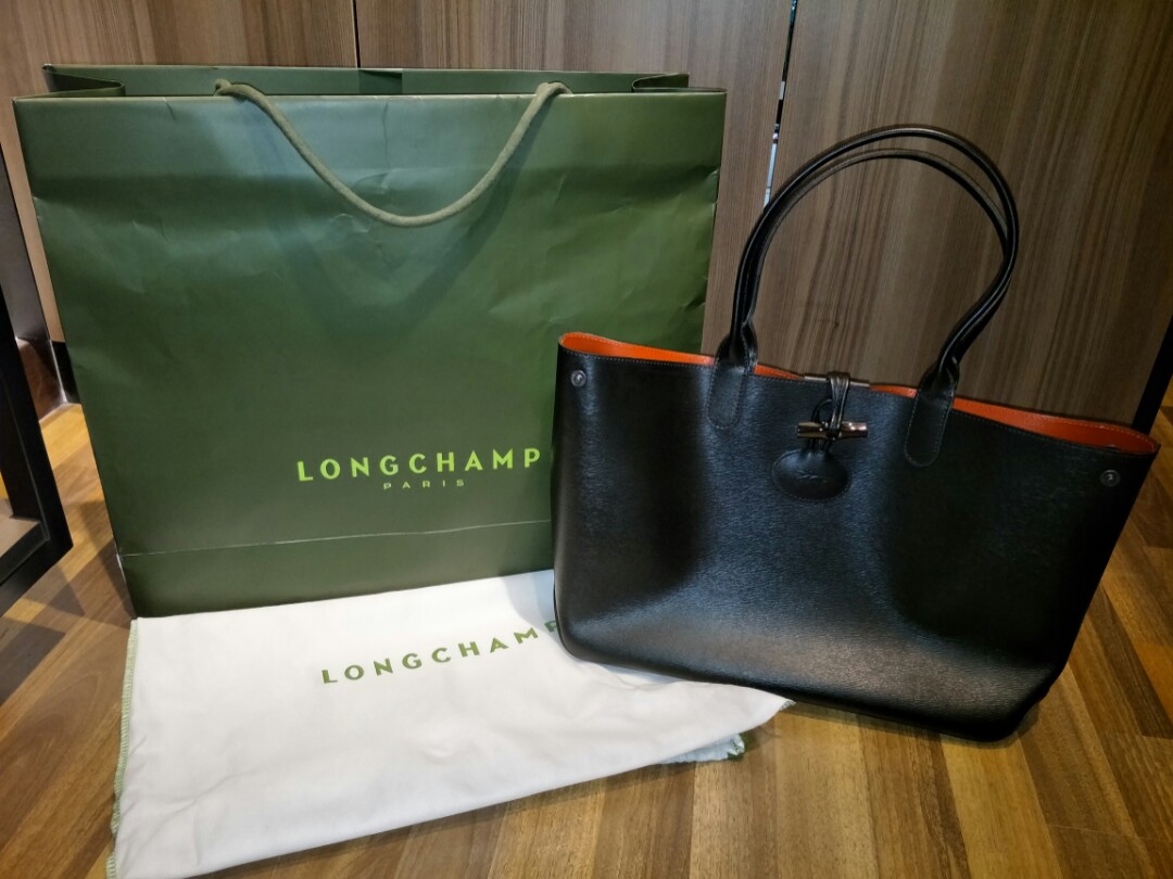 Longchamp reversible shop
