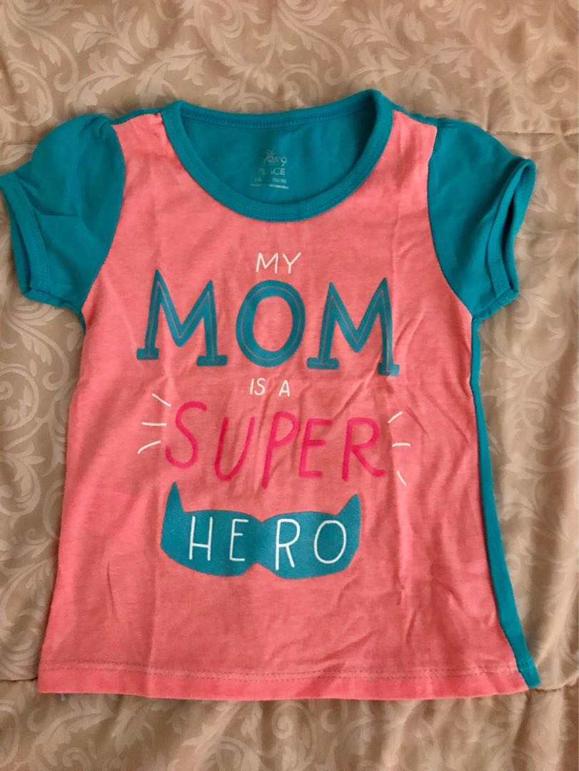 Love My Mom Shirt Baju Anak Kaos Anak Kaos Pink Anak Babies
