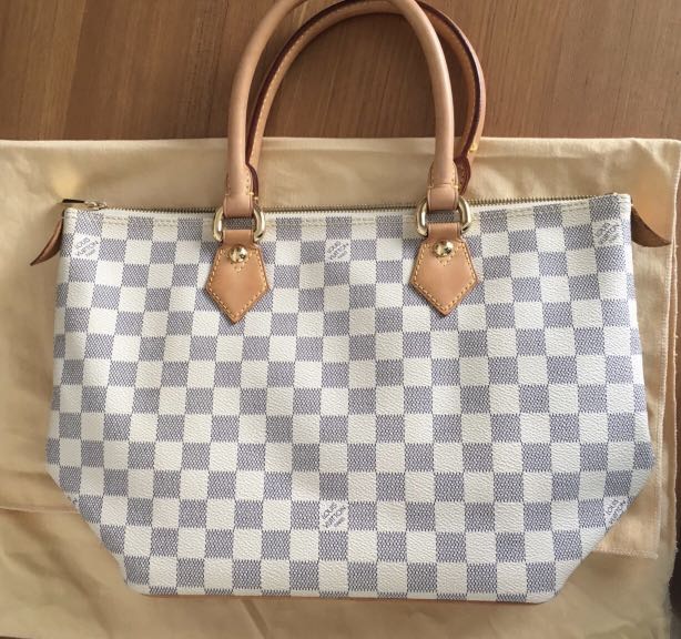 LOUIS VUITTON DAMIER EBENE SALEYA PM BAG, Luxury, Bags & Wallets on  Carousell