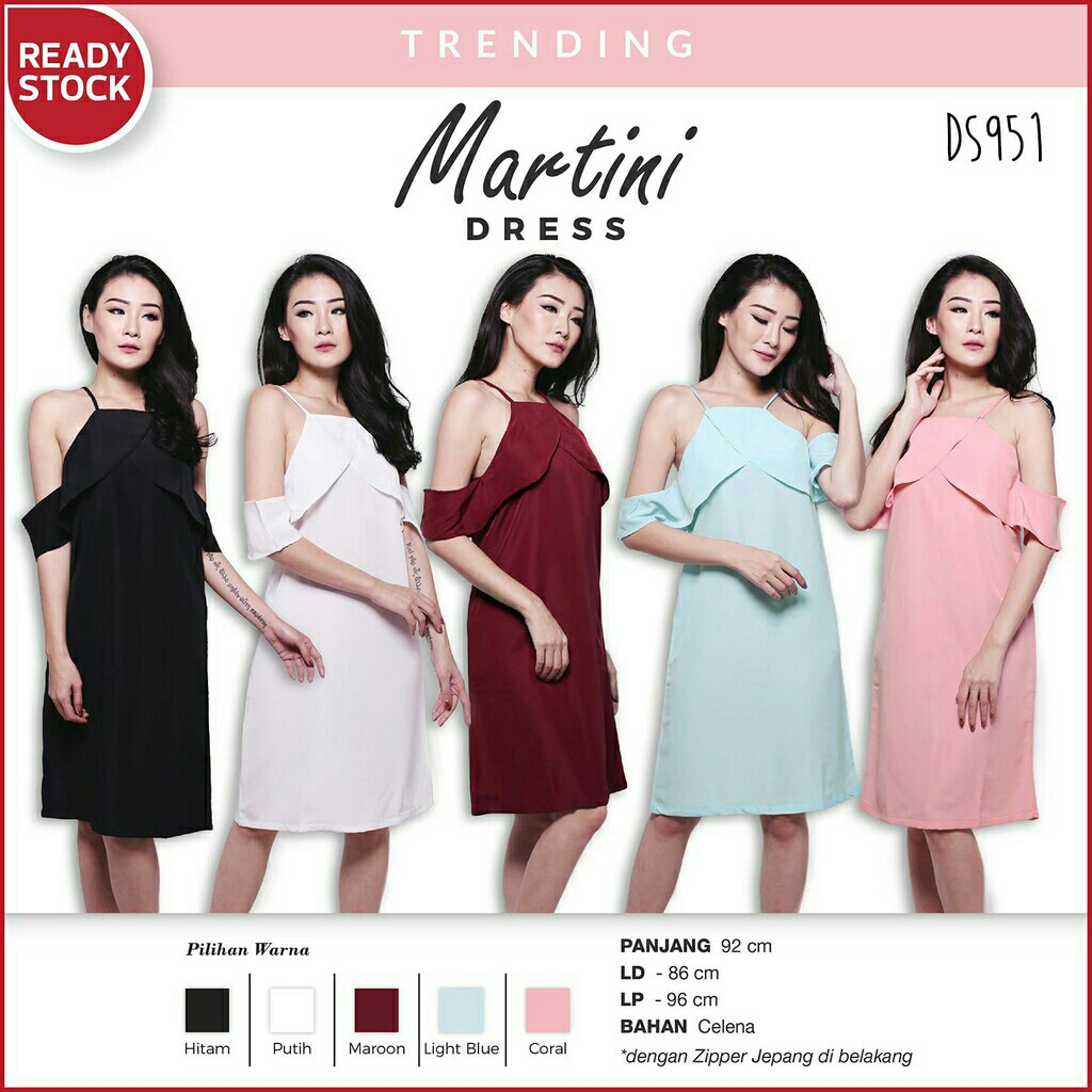 Martini Dress Olshop Fashion Olshop Wanita On Carousell