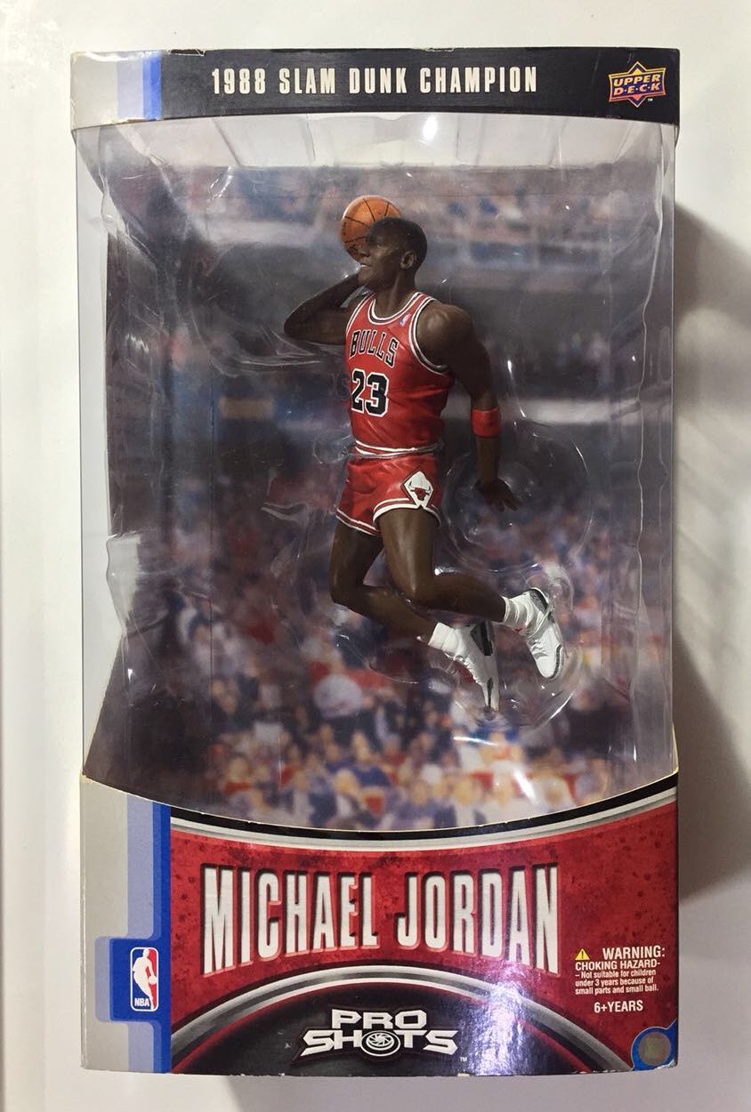 michael jordan action figure upper deck