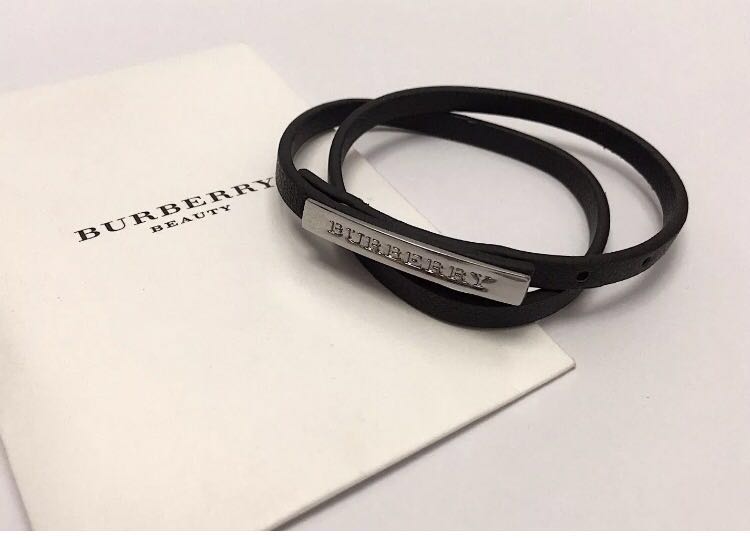New Authentic Burberry Beauty Wraparound Bracelet Adjustable