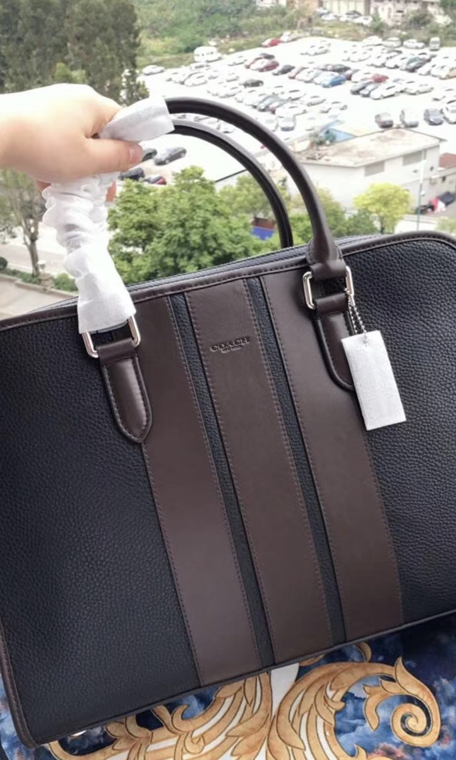 Coach deals men's suitcase