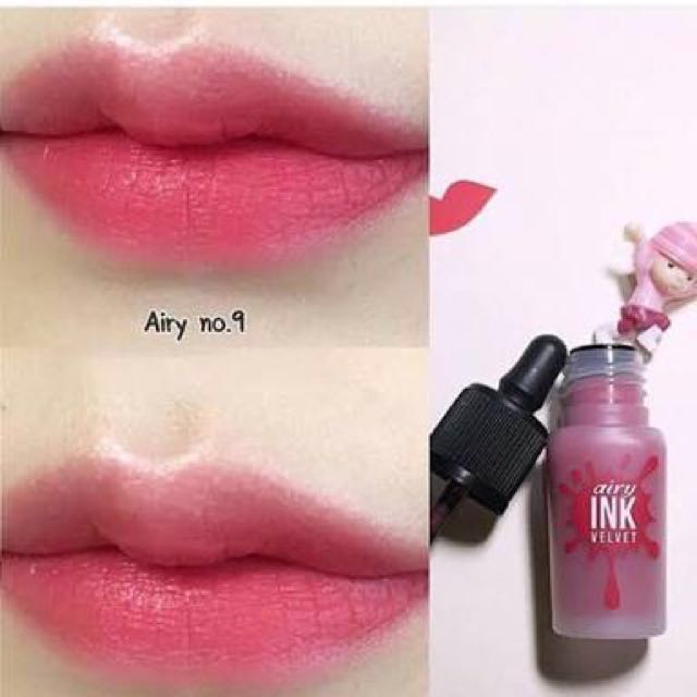 Peripera Airy Ink Velvet 9 Legend Brown Red Kesehatan