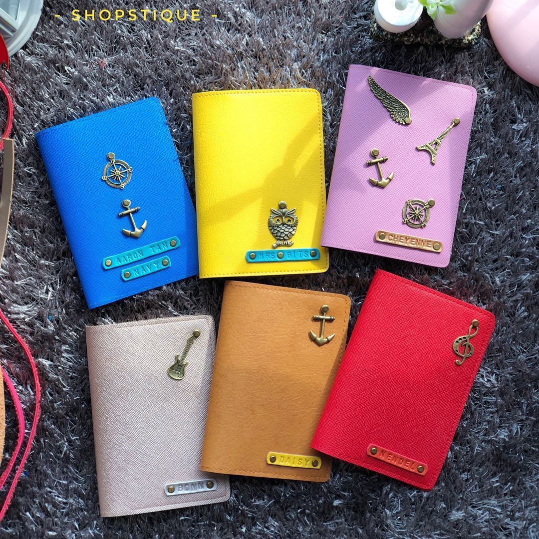 Passport Cover, Customised Passport Holder, Personalised Gift, Hobbies &  Toys, Travel, Travel Essentials & Accessories on Carousell
